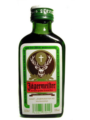 Are you going to trust a booze with a crucifix on it?  Plus, that deer looks down-right shady.